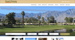 Desktop Screenshot of desertprincessrentals.com
