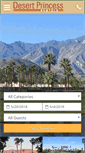 Mobile Screenshot of desertprincessrentals.com